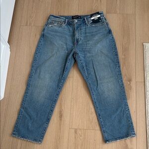Abercrombie & Fitch Light Blue Straight Jeans